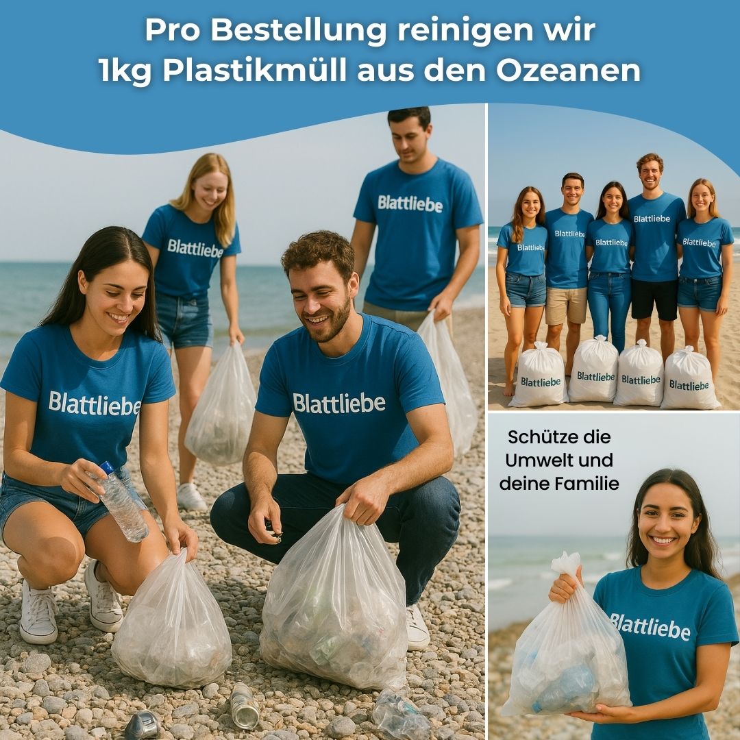 Natürliche All-in-One Spülmaschinen Blätter