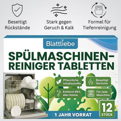 Umweltfreundliche Spülmaschinen-Reiniger